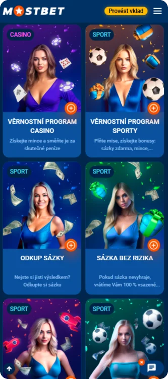 Mostbet app Promoakce