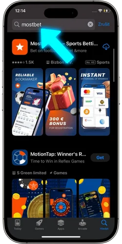 Vyhledej Mostbet app